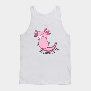 Relaxolotl Tank Top